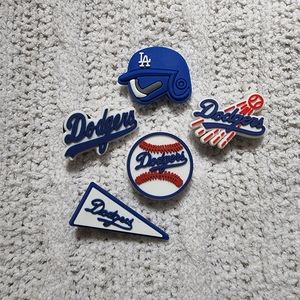Dodgers Shoe charms for Crocs